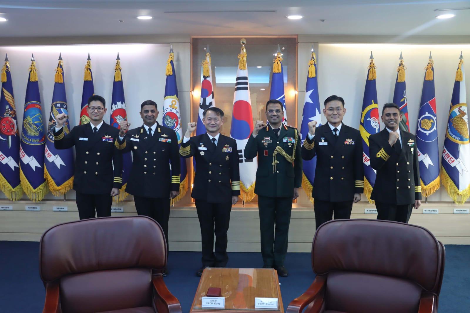 भारतीय नौसेना के जहाज ने दक्षिण कोरिया की यात्रा पूरी की