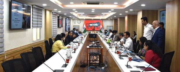 नारायण राणे ने उच्चाधिकार प्राप्त निगरानी समिति की 5वीं बैठक की अध्यक्षता की