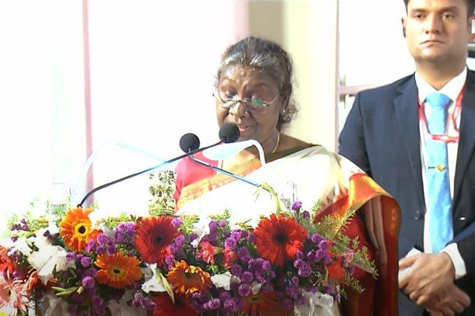 केशव मेमोरियल एजुकेशनल सोसाइटी में राष्ट्रपति मुर्मू का संबोधन