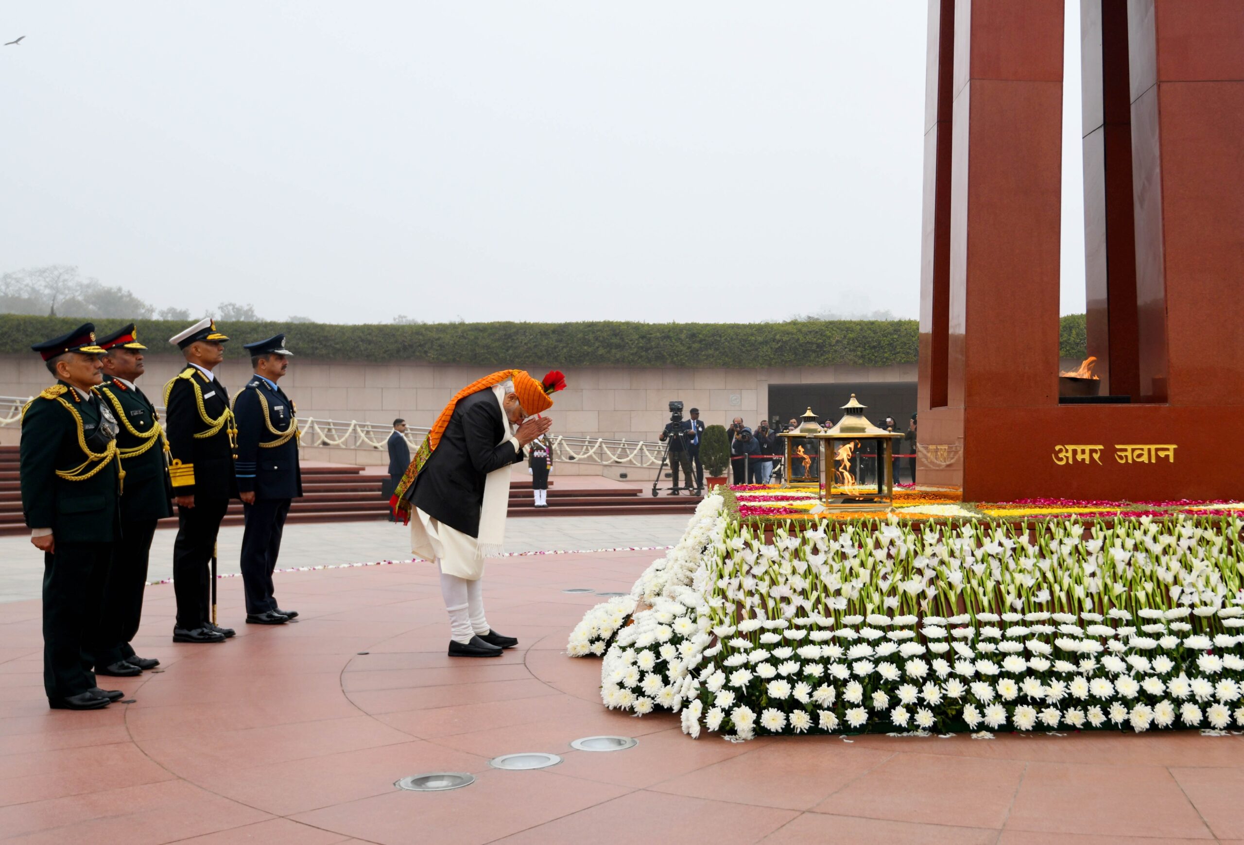 पीएम मोदी ने गणतंत्र दिवस के अवसर पर नागरिकों को बधाई दी