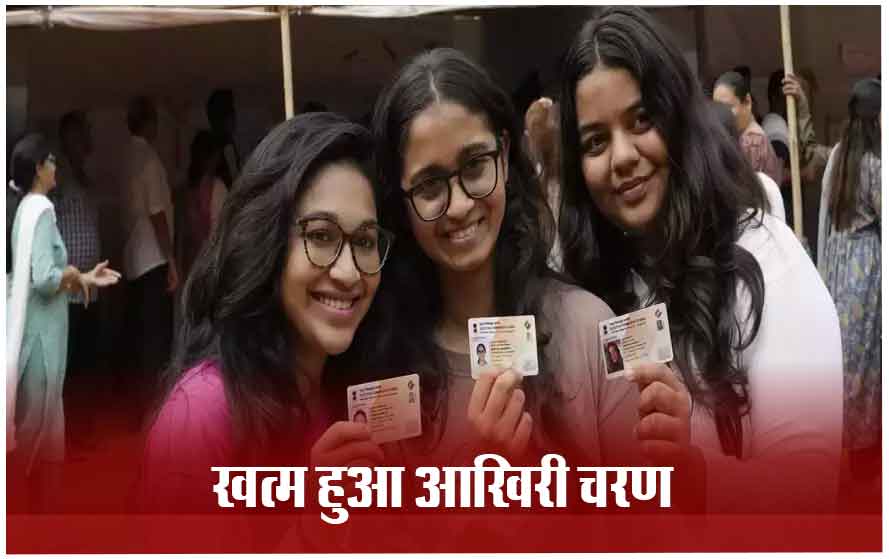 8 राज्यों की 57 सीटों पर खत्म  हुई वोटिंग: 5 बजे तक 58% मतदान, 7 राज्यों और 1 केंद्र शासित प्रदेश की 57 सीटों पर हुई वोटिंग