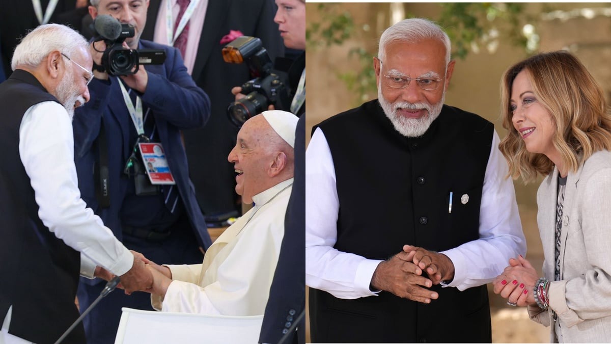 जी 7 शिखर सम्मेलन: इटली में पीएम मोदी ने की इन बड़े नेताओं से मुलाकात, बाइडेन से की वैश्विक हालात पर चर्चा