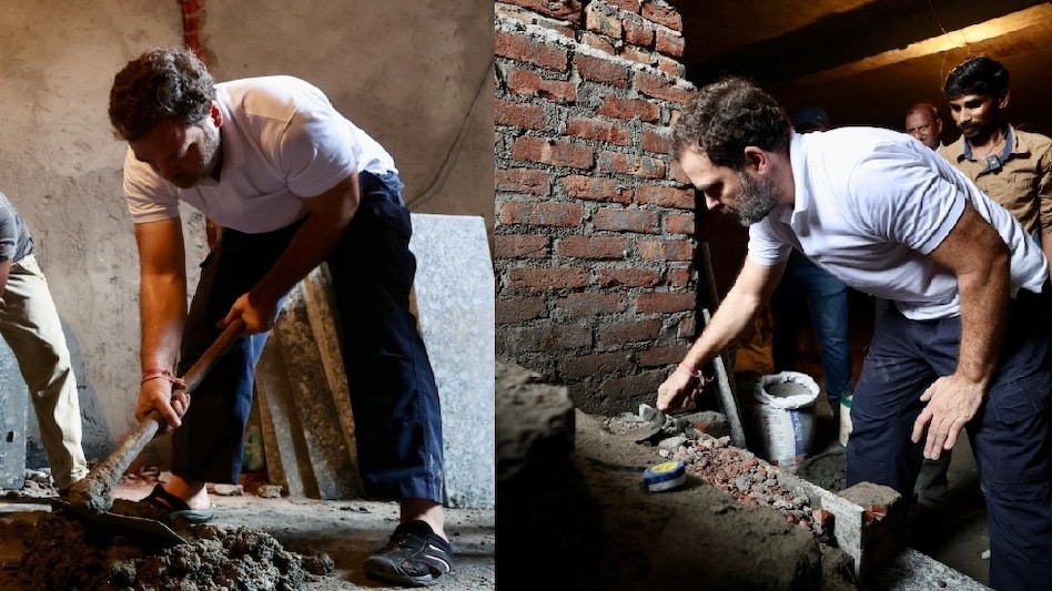 नेता प्रतिपक्ष राहुल गांधी ने की मजदूरों से मुलाकात: कांग्रेस ने शेयर किया मुलाकात का वीडियो, इससे पहले ट्रक ड्राइवरों से मिले थे