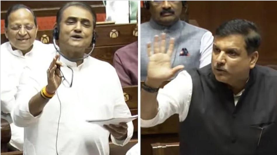 राज्यसभा में AAP सांसद संजय सिंह पर क्यों भड़के प्रफुल्ल पटेल, बोले- आपने हमें बदनाम करने का काम किया