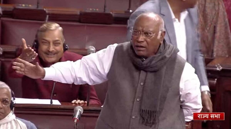 चुनावी नतीजों ने दिखाया संविधान और जनता सब पर भारी है… राज्यसभा में जमकर बरसे विपक्ष के नेता मल्लिकार्जुन खड़गे