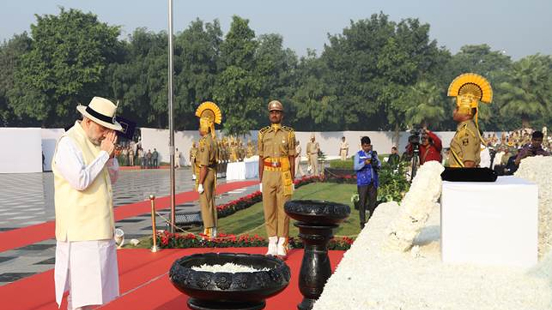 Police Memorial Day: गृह मंत्री अमित शाह ने शहीदों को दी श्रद्धांजलि, राष्ट्रीय पुलिस स्मारक पहुंचे शाह ने क्या कहा?
