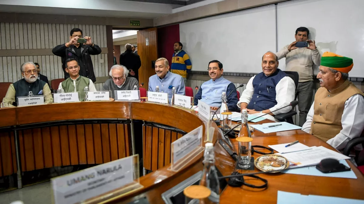 25 नवंबर से शुरू होगा संसद का शीतकालीन सत्र: राजनाथ सिंह की अध्यक्षता में  हुई सर्वदलीय बैठक, सरकार ने की ये अपील