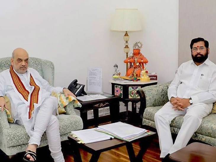 गृहमंत्री अमित शाह से मुलाकात करेंगे शिंदे गुट के सांसद,  एकनाथ शिंदे की प्रेस कॉन्फ्रेंस के बयान तेज हुई सियासी हलचल