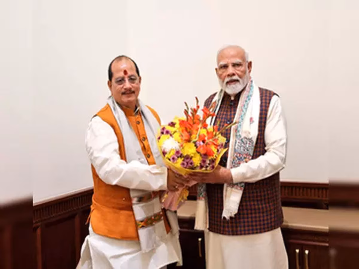 अचानक पीएम मोदी से मिलने पहुंचे बिहार के डिप्टी सीएम, इन मु्द्दों पर हुई बातचीत!