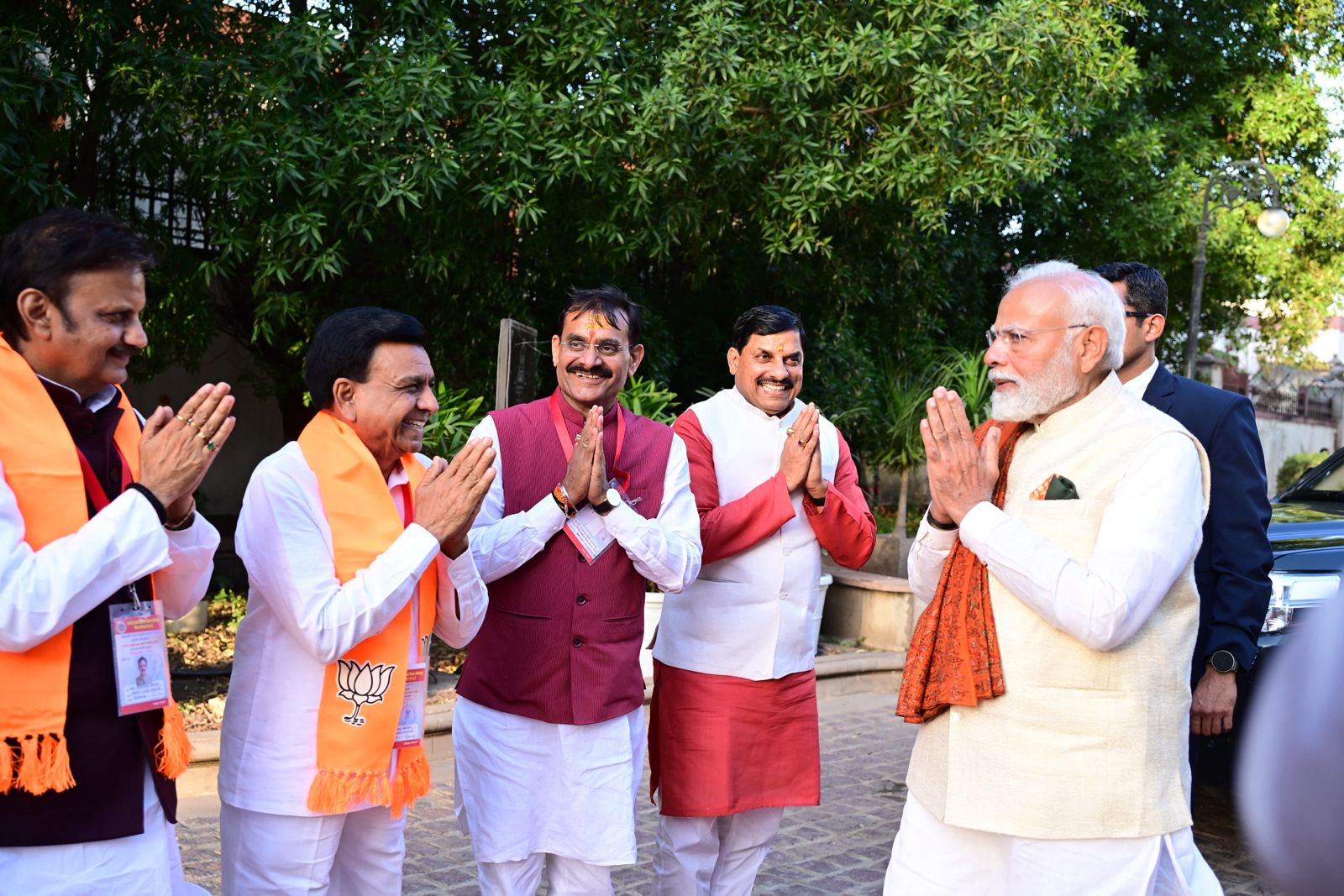 पीएम मोदी ने एमपी के सांसदों-विधायकों को दिया मंत्र, 2 घंटे 40 मिनट तक भोपाल में की चर्चा, माननीयों को दी ये नसीहत