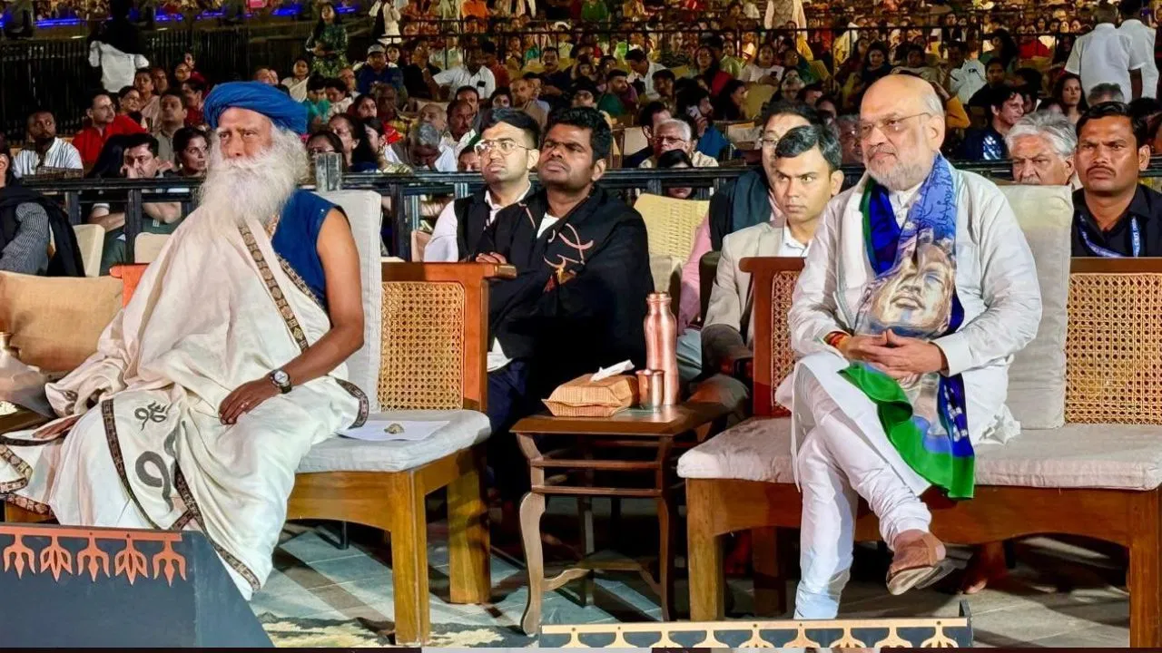 सद्गुरु जग्गी वासुदेव ने की अमित शाह की जमकर तारीफ, सरदार पटेल से की गृहमंत्री की तुलना, क्या बोले शाह.?