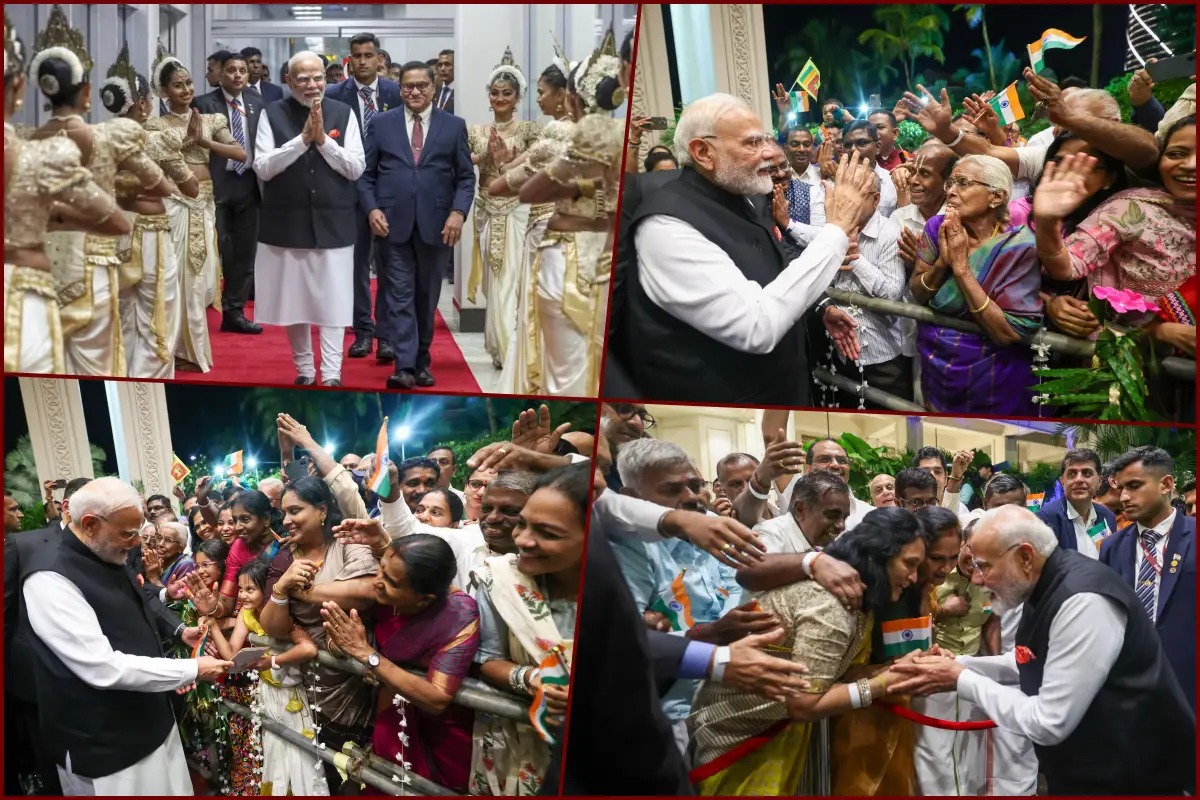 पीएम मोदी का श्रीलंका में भव्य स्वागत, 6 साल बाद पहुंचे तो मिला गार्ड ऑफ ऑनर, मोदी-मोदी के नारों से गूंजा देश