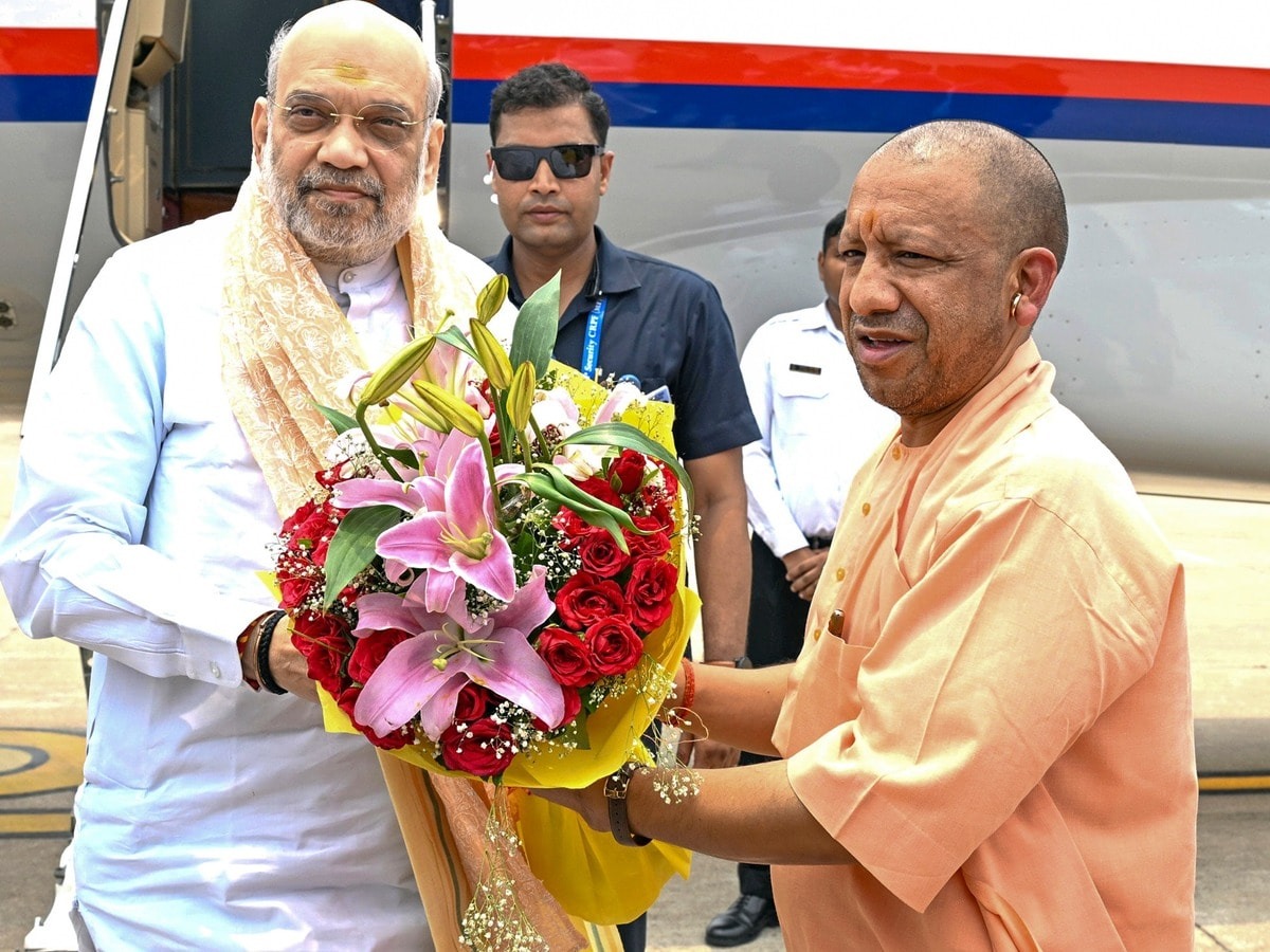 गृहमंत्री का यूपी दौरा: अमित शाह ने बांटे सिपाही भर्ती चयनितों को नियुक्ति पत्र, योगी बोले- 2047 में सबसे ऊपर होगा देश