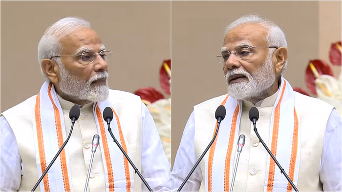 जैसे ही पीएम मोदी ने कहा- ‘जो हमें छेड़ेगा..’भारत माता की जय’ के नारों से गूंज गया पूरा हॉल, जानिए क्या कहा.?