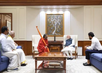 MyHome Group के चेयरमैन ने की PM मोदी से मुलाकात, स्टैच्यू ऑफ इक्वैलिटी के लिए दिया न्योता