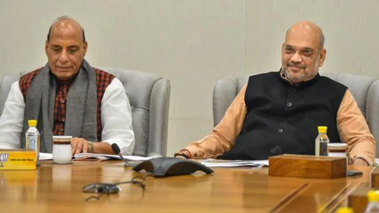 संसद में हुई BJP की हाई लेवल मीटिंग, अमित शाह-राजनाथ समेत ये नेता रहे मौजूद, इन मुद्दों पर हुआ मंथन.?