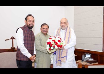 अमित शाह से मिलने पहुंचे सांसद विद्युत महतो, गृहमंत्री को दी ऑपरेशन सिंदूर की कामयाबी की बधाई