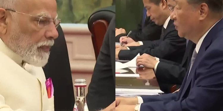 पीएम मोदी का चीन दौरा, 7 साल बाद पहुंचे, जिनपिंग से हुई 50 मिनट तक बातचीत, जानें क्या कहा.?