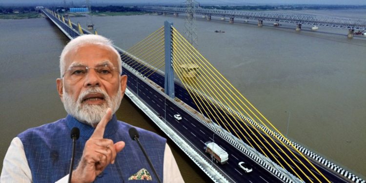 बिहार को मिलेगी देश के सबसे चौड़े सिक्स लेन पुल का तोहफा, यहां नीचे चलेंगे जहाज, पीएम मोदी देंगे सौगात