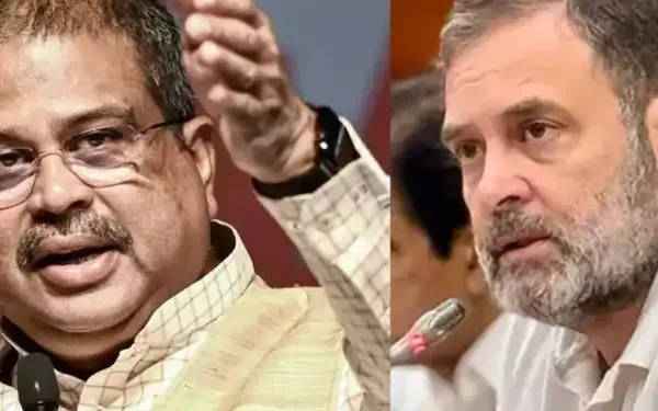 हर रोज झूठ का नया पहाड़ बनाते हैं राहुल गांधी.. विपक्ष के नेता पर धर्मेंद्र प्रधान का तीखा हमला