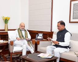 गृहमंत्री से मिलने पहुंचे छत्तीसगढ़ के मुख्यमंत्री, विष्णु देव साय ने की अमित शाह से की मुलाकात, इन मुद्दों पर हुई चर्चा