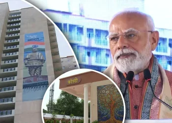 सांसदों को मिला नए फ्लैट्स का तोहफा, पीएम मोदी ने किया उद्घाटन, विपक्ष पर कसा तंज