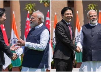 सिंगापुर के समकक्ष लॉरेंस वोंग ने की पीएम मोदी से मुलाकात, द्विपक्षीय बैठक में इन मुद्दों पर हुई चर्चा