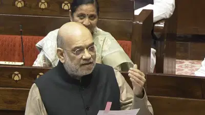 वंदे मातरम का गान होने पर विपक्ष बाहर चला जाता है.. गृहमंत्री अमित शाह का संसद में बड़ा आरोप