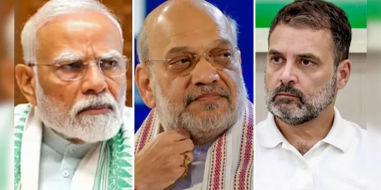 अचानक क्यों हुई PM मोदी, अमित शाह और राहुल गांधी की मुलाकात, 88 मिनट तक 1 कमरे में क्या हुआ.?