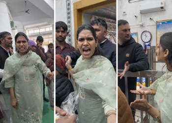 राजस्थान के मंदिर में घुसकर मुस्लमान और जिहादी चिल्लाने लगी ये लड़की, खूब वायरल हो रहा वीडियो