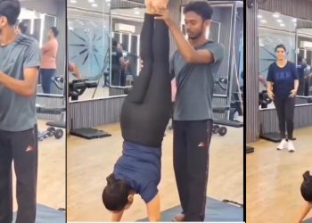 जिम ट्रेनर ने इस तरह कराई ट्रेनिंग, लोग बोले- ये है गंदी हरकत, वीडियो देखकर आप भी दें अपनी राय