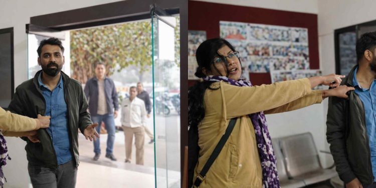 आशिक का कॉलर पकड़कर SSP के केबिन पहुंची युवती, MP के थाने में हुआ हाईवोल्टेज ड्रामा, आप भी देखें वायरल वीडियो