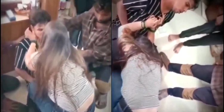 आशिक संग पत्नी को बिस्तर पर देखा, सदमे से बेहोश हुआ पति, हाथ जोड़कर रोती रही पत्नी, आपने देखा वायरल वीडियो