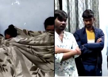 OYO के कमरे में बिना कपड़ों के थे 4 लड़की-2 लड़के.. पुलिस ने खोला दरवाजा तो मिला ऐसा सामान, वायरल हुआ वीडियो