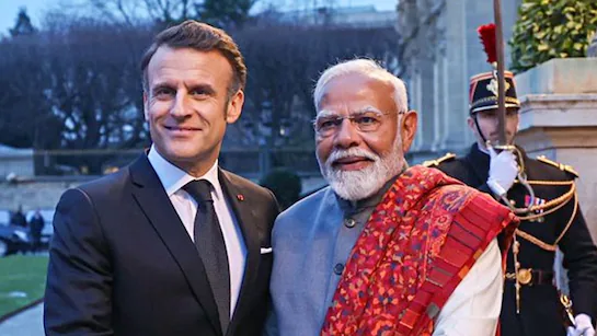 पीएम मोदी और मैक्रों के बीच हुई द्विपक्षीय बैठक, रक्षा-व्यापार समेत इन मुद्दों पर बनी सहमति