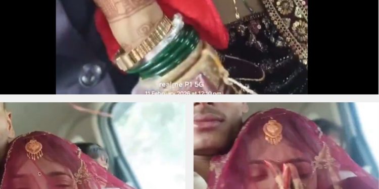 विदाई के बाद दुल्हन को ससुराल ले जा रहा था दूल्हा, अचानक आए बॉयफ्रेंड ने दिखाया दोनों का गंदा वीडियो, फिर..!