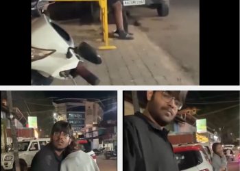 सड़क पर गंदी हरकतें और किसिंग… नशे में धुत कपल ने की अश्लीलता तो भड़के लोग, फिर.!