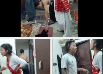 बिना कपड़ों के दो लड़कियों संग था पति, अचानक पत्नी पहुंची पत्नी ने रंगेहाथ पकड़ा, नहीं दिया कपड़े पहने का भी टाइम