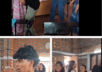 दो लड़कियों के बीच किस करने को लेकर कॉम्पिटिशन.. कॉलेज में चल रहे अब ऐसे अश्लील गेम्स.!