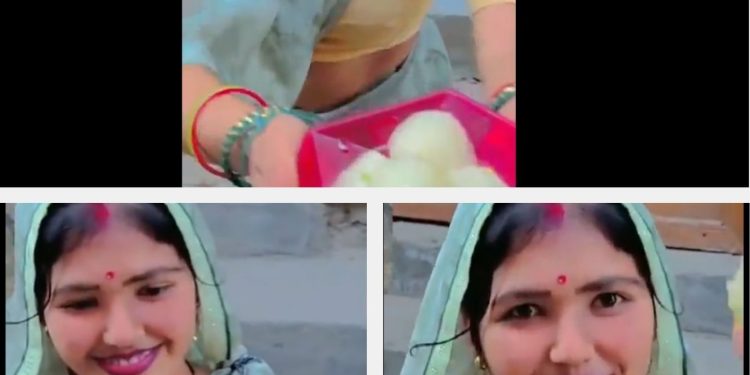 दिनदहाड़े आशिक के लिए रसगुल्ला लेकर उसके घर पहुंच गई शादीशुदा महिला, प्रेमी ने चुपके से बनाया वीडियो, फिर.!