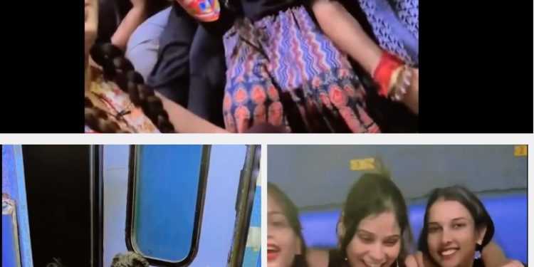 ट्रेन में कॉलेज जाने वाली लड़कियों ने की बीयर पार्टी, फिर नशे में किया जमकर हंगामा, ये वीडियो देख चौंक जाएंगे