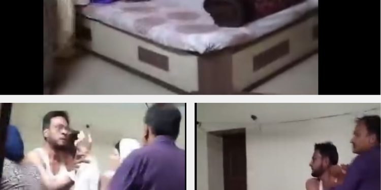 MP में गर्लफ्रेंड संग बर्थडे मनाने OYO पहुंचा डॉक्टर, पत्नी ने बिना कपड़ों के रंगे हाथ पकड़ा, बीवी ने दोनों को पीटा.!