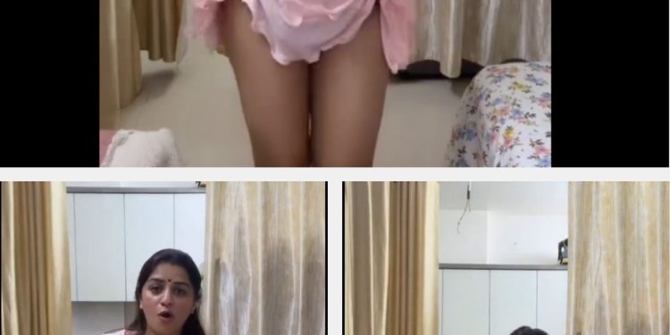 40 साल की शादीशुदा महिला ने बनाई कम कपड़ो में अश्लील रील.. लोग बोले उम्र का तो लिहाज करो