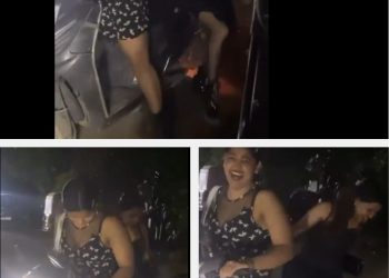 पब से निकलीं लड़कियां नशे में चलाने लगी स्कूटी, जमीन पर धड़ाम से गिरी तो लोग बोले- इतना क्यों पीती हो.!