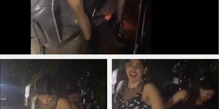 पब से निकलीं लड़कियां नशे में चलाने लगी स्कूटी, जमीन पर धड़ाम से गिरी तो लोग बोले- इतना क्यों पीती हो.!