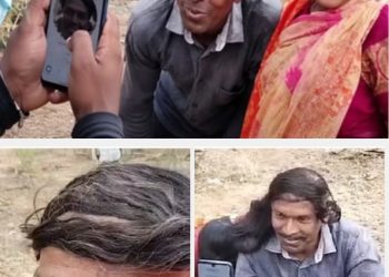 गंजा होकर आए मजदूर को नहीं पहचान रही थी मशीन, फिर जुगाड़ लगाकर मजदूर ने मिनटों में ही उगा लिए बाल