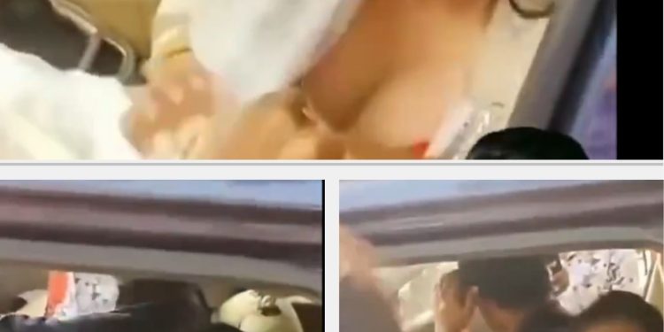 कार में गर्लफ्रेंड संग मौज कर रहा था पति, पीछा कर पत्नी ने रंगेहाथ पकड़ा,  सड़क पर हुआ हाई-वोल्टेज ड्रामा
