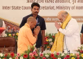 मध्य क्षेत्रीय परिषद की 26वीं बैठक में शामिल हुए गृहमंत्री अमित शाह, सीएम योगी ने ओढ़ाया शॉल, इन मुद्दों पर हुई चर्चा