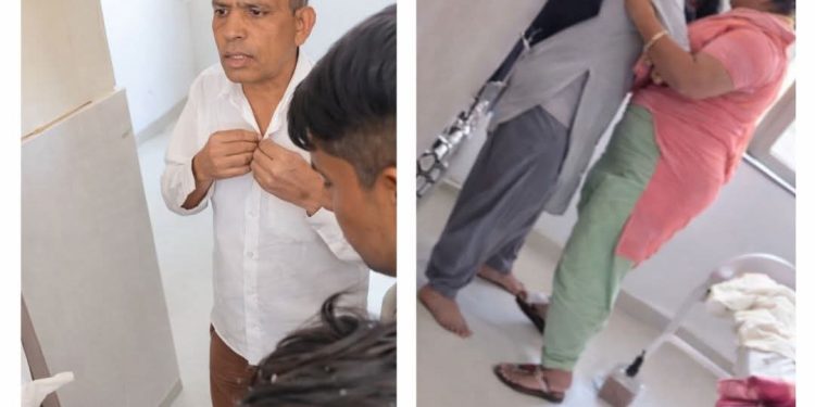 राजस्थान के होटल में 19 साल की लड़की के साथ मिले 55 साल के सरपंच,  पत्नी ने लड़की को कपड़े उतारकर पीटा