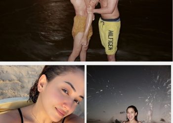 बिकिनी पहन दो बॉयफ्रेंड संग Beach पर नहाई अफगानी मॉडल, दिखाई बोल्डनेस, अपना देश छोड़ भारत में बसी
